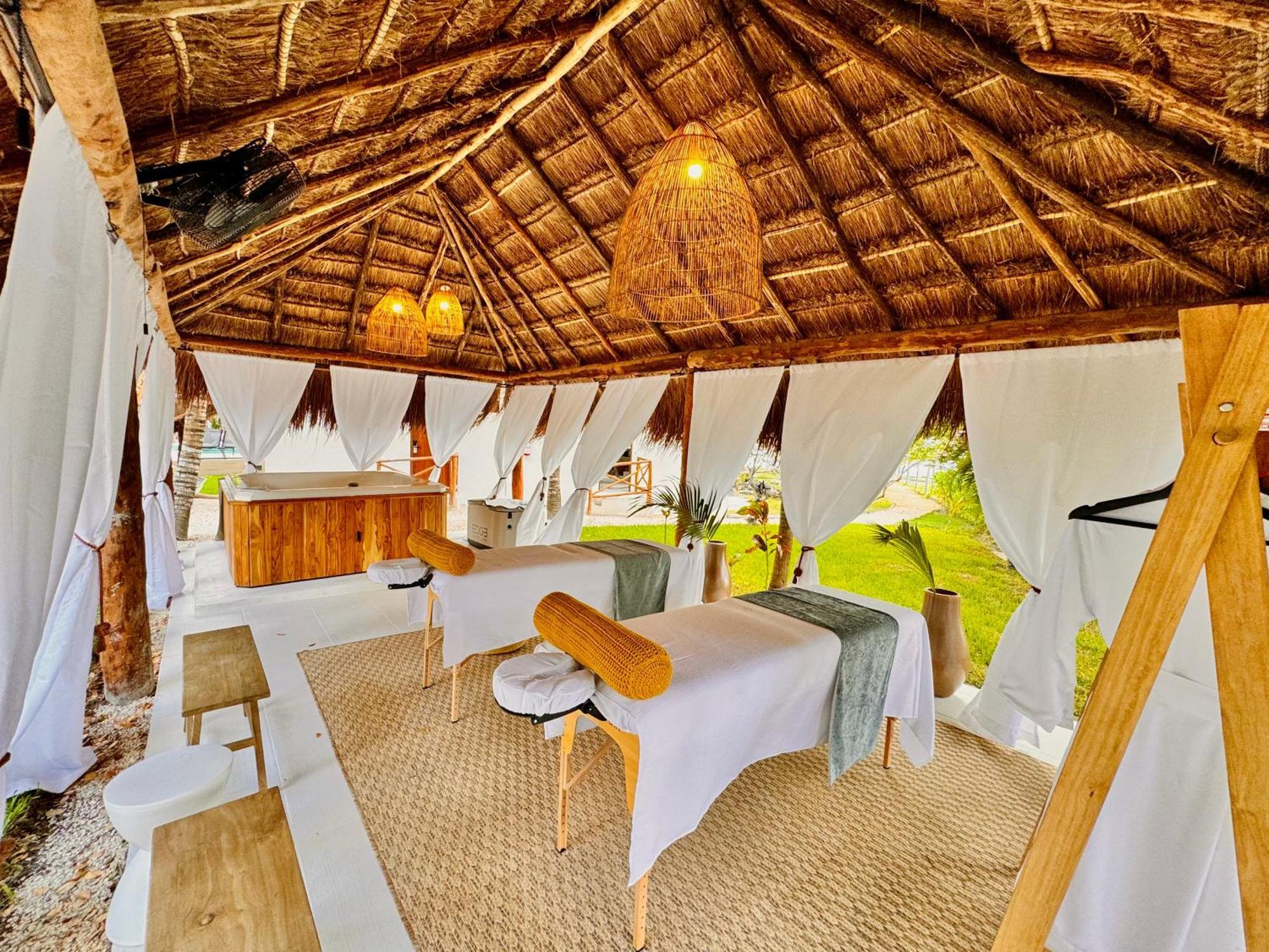 Azulea Bacalar Hotel & Spa - Lagoon Front (Adults Only) Bagian luar foto