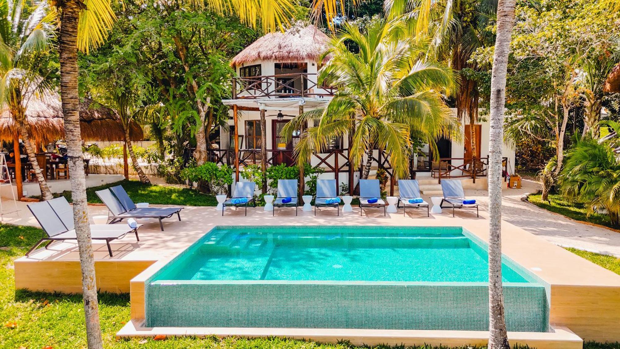 Azulea Bacalar Hotel & Spa - Lagoon Front (Adults Only) Bagian luar foto