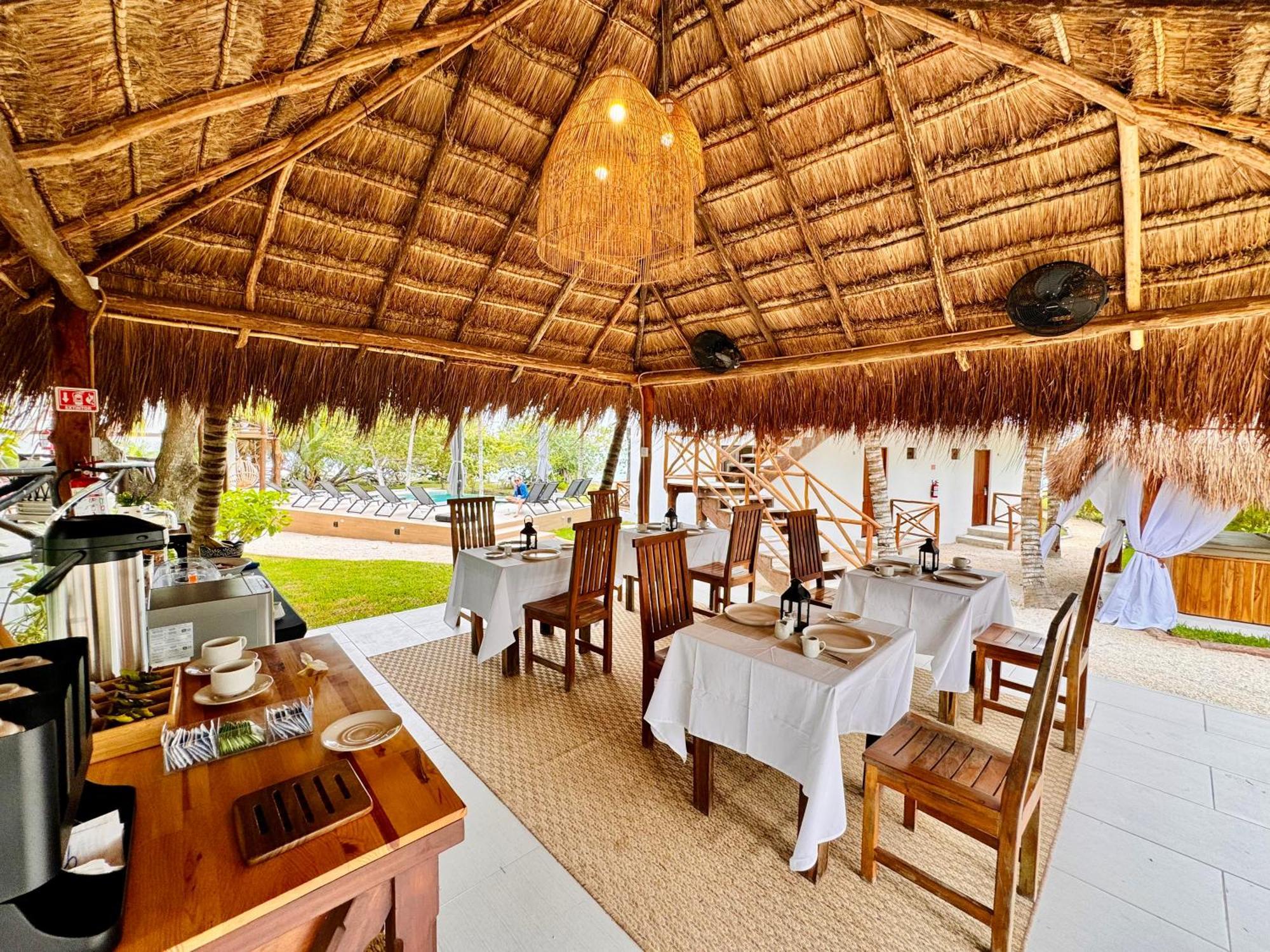 Azulea Bacalar Hotel & Spa - Lagoon Front (Adults Only) Bagian luar foto
