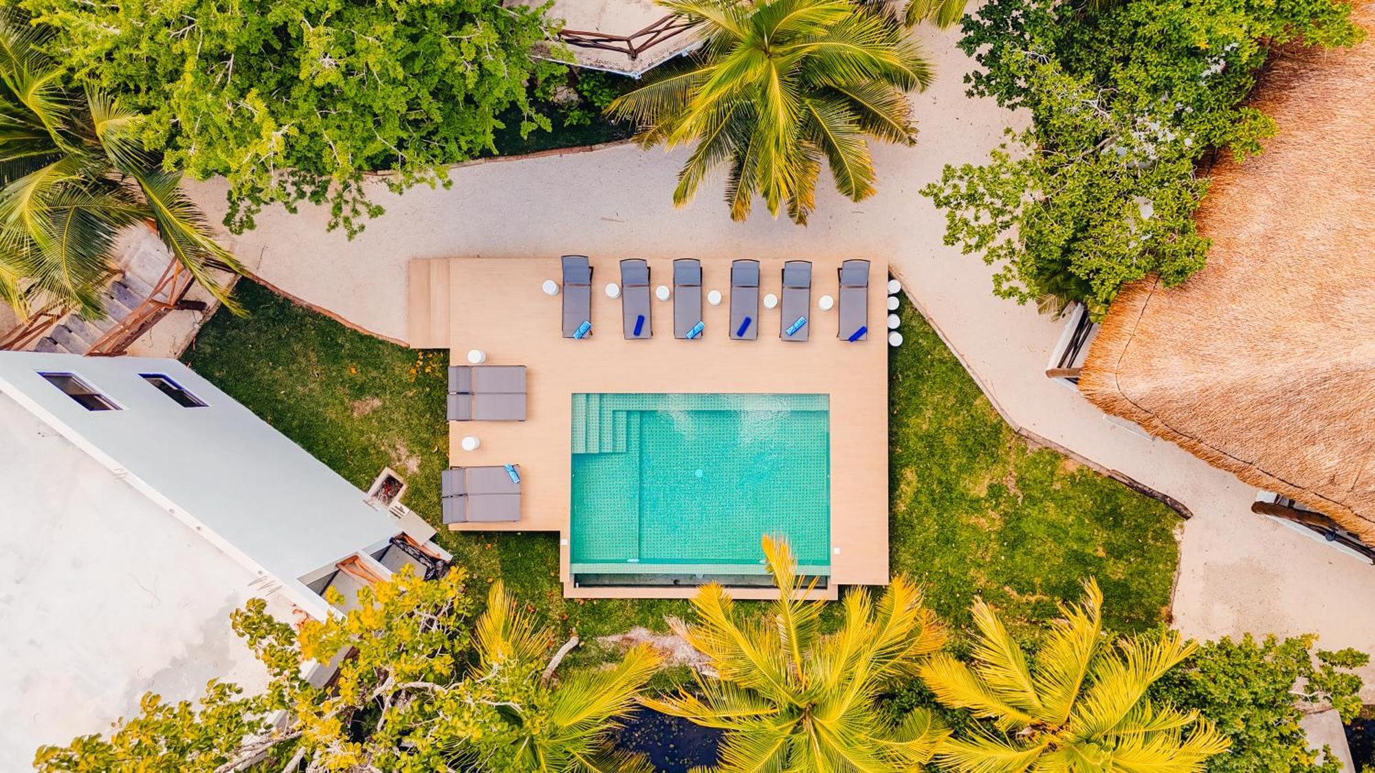 Azulea Bacalar Hotel & Spa - Lagoon Front (Adults Only) Bagian luar foto