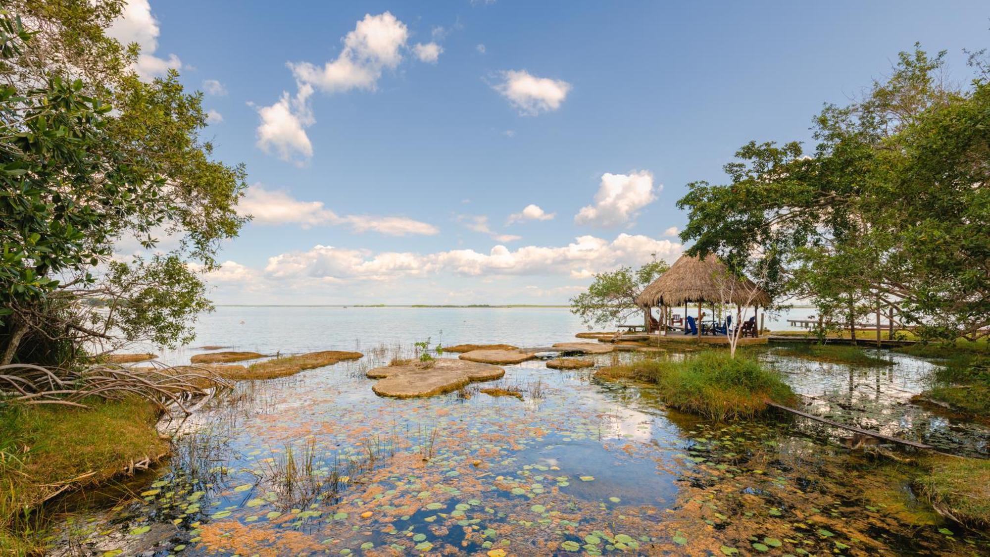 Azulea Bacalar Hotel & Spa - Lagoon Front (Adults Only) Bagian luar foto