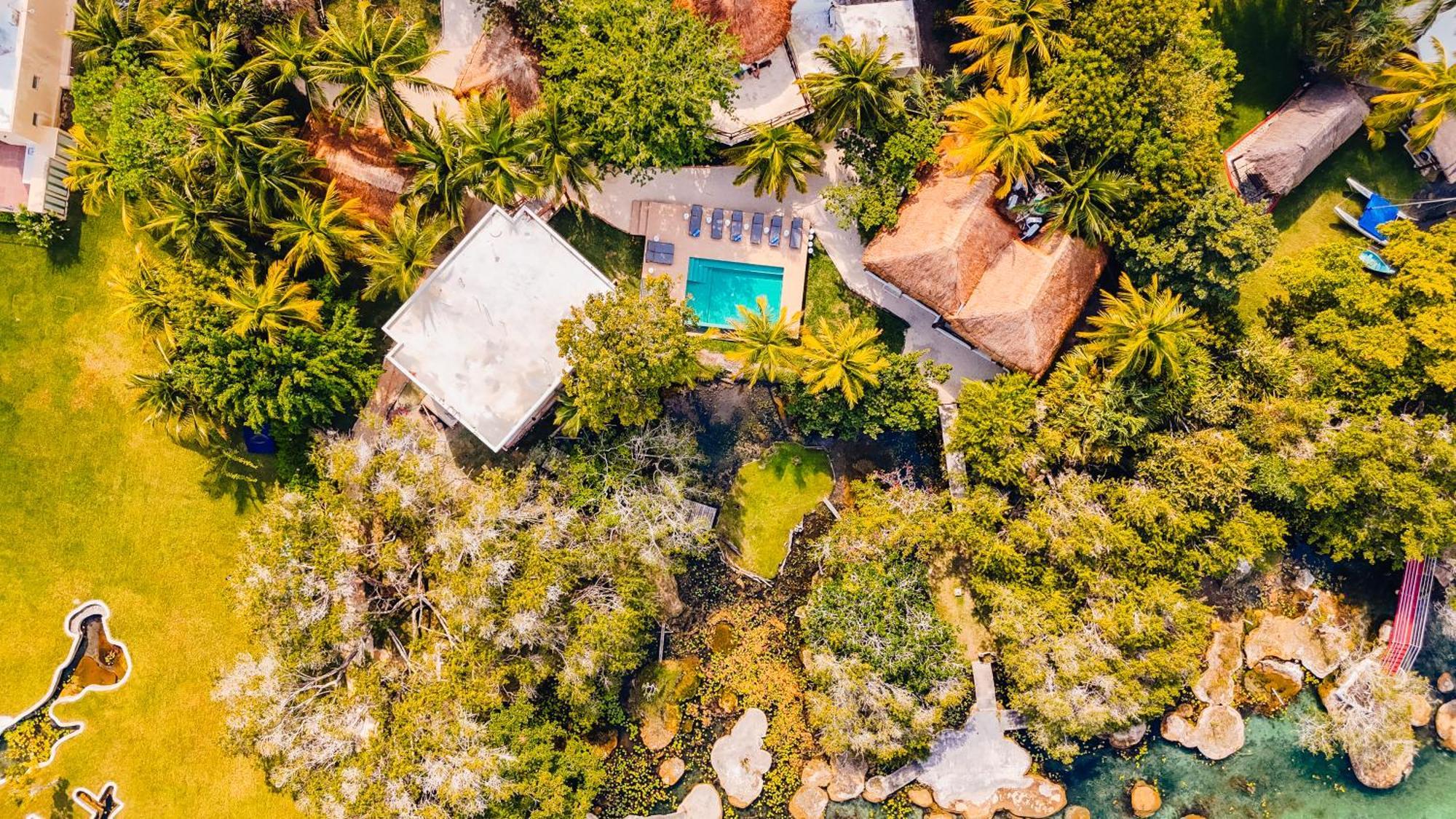 Azulea Bacalar Hotel & Spa - Lagoon Front (Adults Only) Bagian luar foto