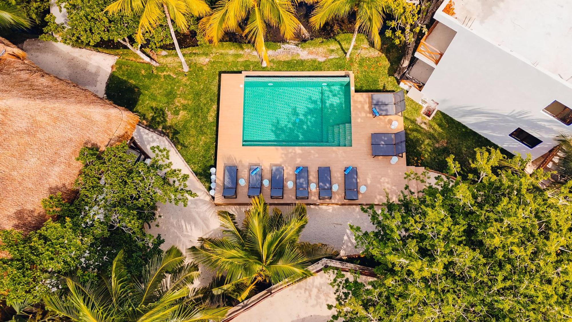 Azulea Bacalar Hotel & Spa - Lagoon Front (Adults Only) Bagian luar foto