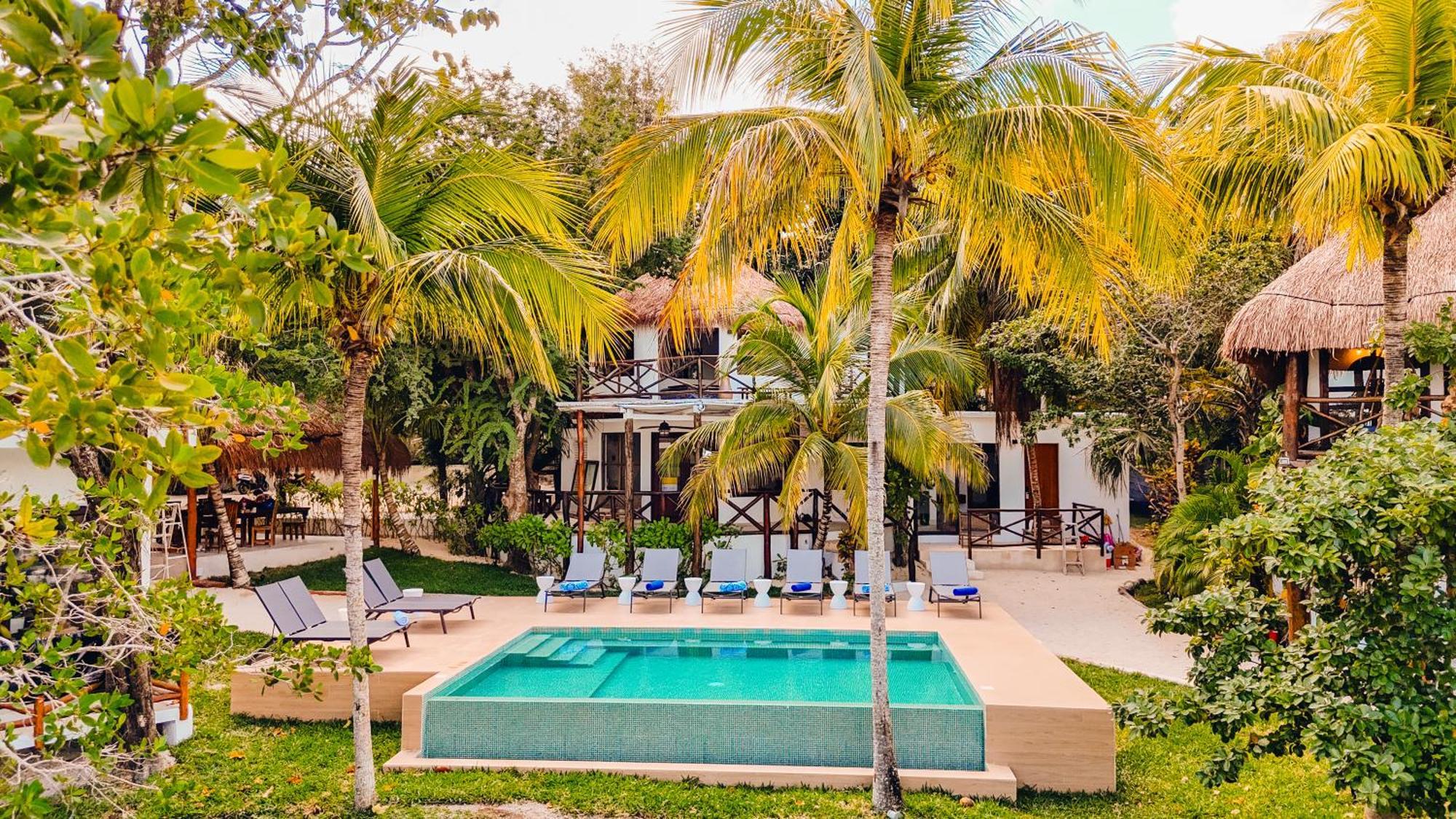 Azulea Bacalar Hotel & Spa - Lagoon Front (Adults Only) Bagian luar foto