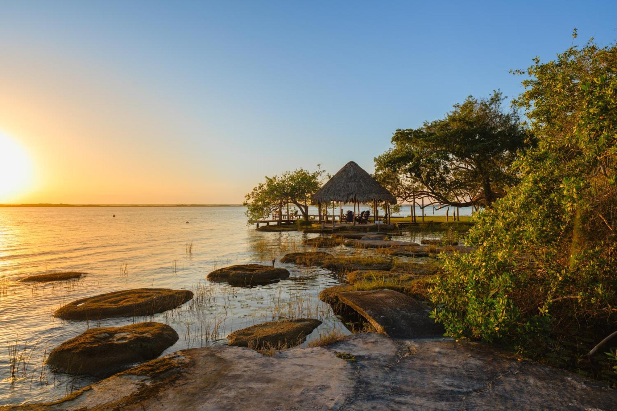 Azulea Bacalar Hotel & Spa - Lagoon Front (Adults Only) Bagian luar foto