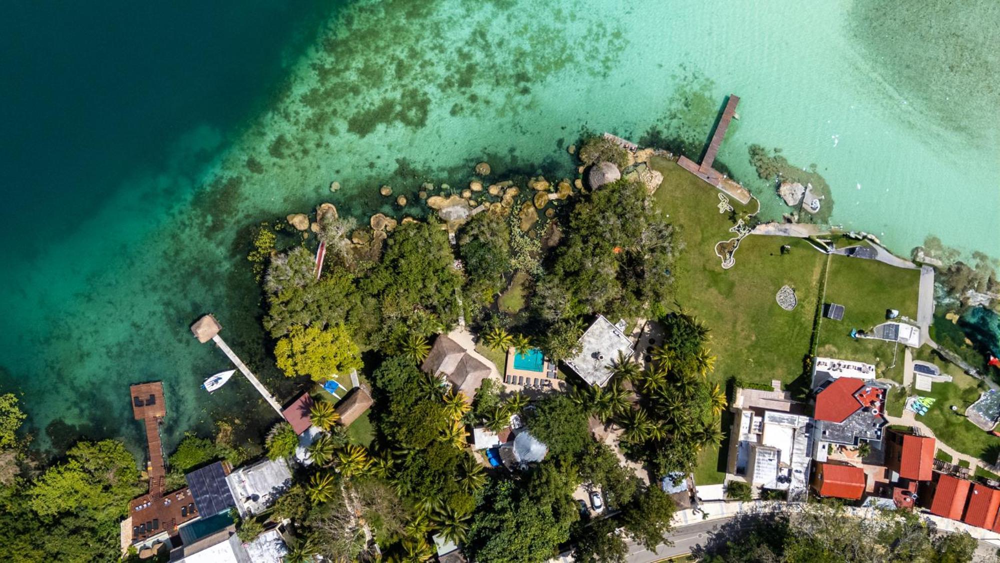 Azulea Bacalar Hotel & Spa - Lagoon Front (Adults Only) Bagian luar foto