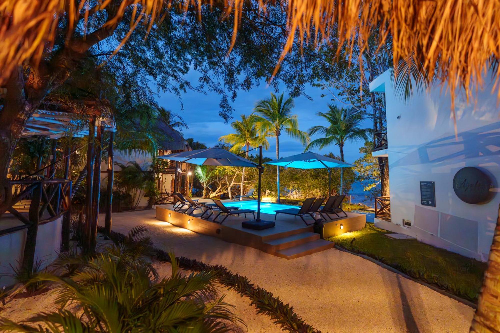 Azulea Bacalar Hotel & Spa - Lagoon Front (Adults Only) Bagian luar foto