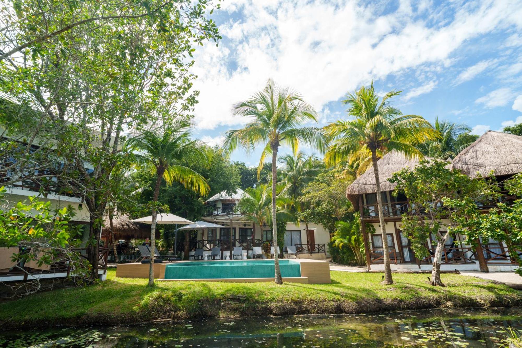 Azulea Bacalar Hotel & Spa - Lagoon Front (Adults Only) Bagian luar foto