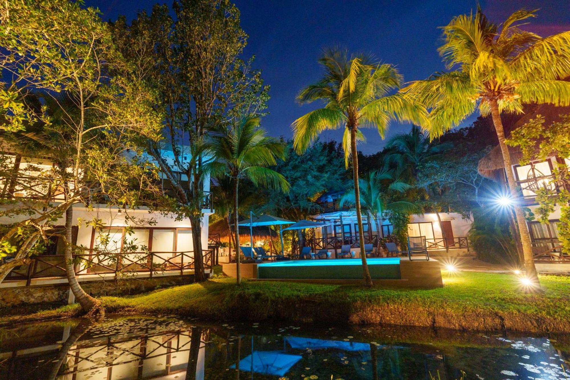 Azulea Bacalar Hotel & Spa - Lagoon Front (Adults Only) Bagian luar foto