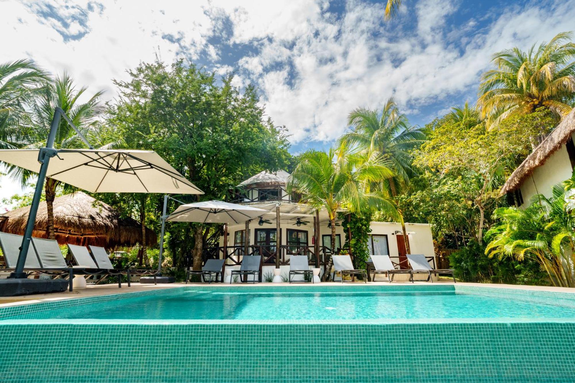 Azulea Bacalar Hotel & Spa - Lagoon Front (Adults Only) Bagian luar foto